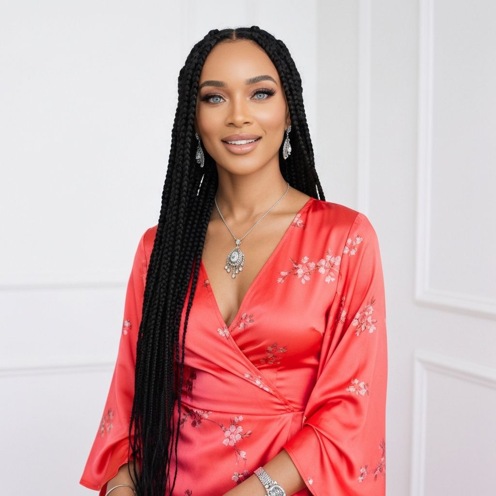 Hana Müller — AI model portrait